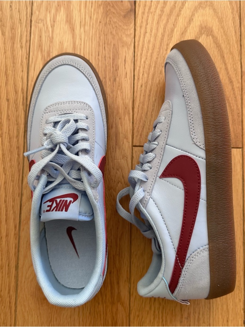 Nike womens sneakers 7.5 Blue Tint/Team Red-Celestine Blue